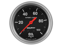 MANOMETRO PRESION DE ACEITE MECANICO SPORT-COMP (66.7) | AUTOMETER