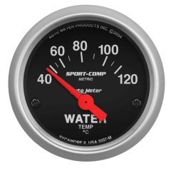 MEDIDOR TEMPERATURA DE AGUA ELECTRONICO SPORT-COMP (52.4MM) | AUTOMETER