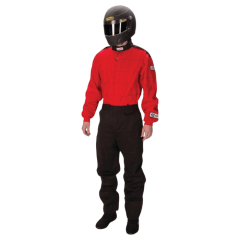 TRAJE PILOTO IGNIFUGO ROJO - 1 CAPA MEDIUM | G-FORCE