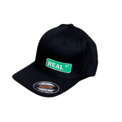 JOCKEY NEGRO FLEXFIT LOGO VERDE  | REAL STREET PERFORMANCE
