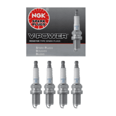 JUEGO DE BUJIAS NGK V-POWER 4776 (BKR7E-E) - GRADO 7 | NGK