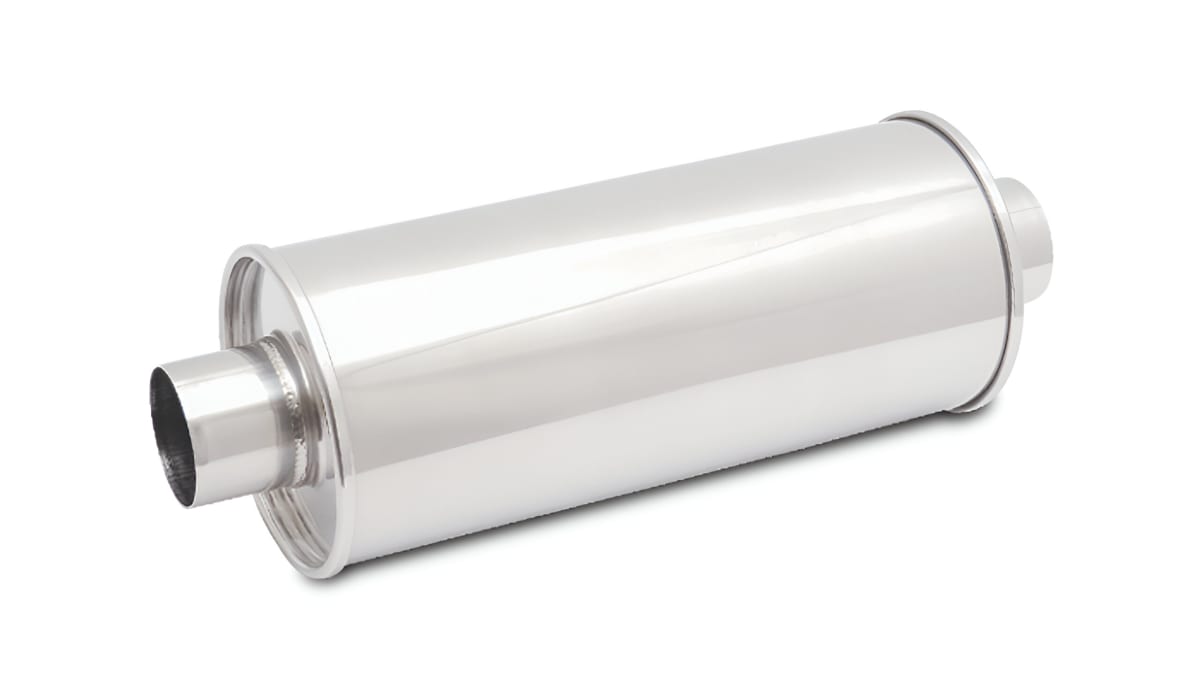 MUFFLER INOX UNIVERSAL 2.5´ OVALADO STREETPOWER | VIBRANT1
