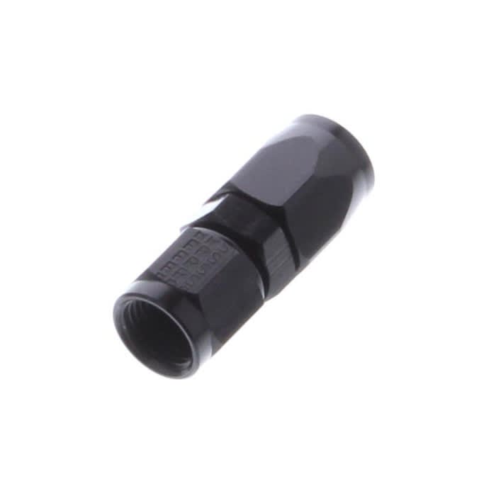 NIPLE RECTO 6AN (HEMBRA) POWER FLOW - NEGRO | FRAGOLA SERIE 30001