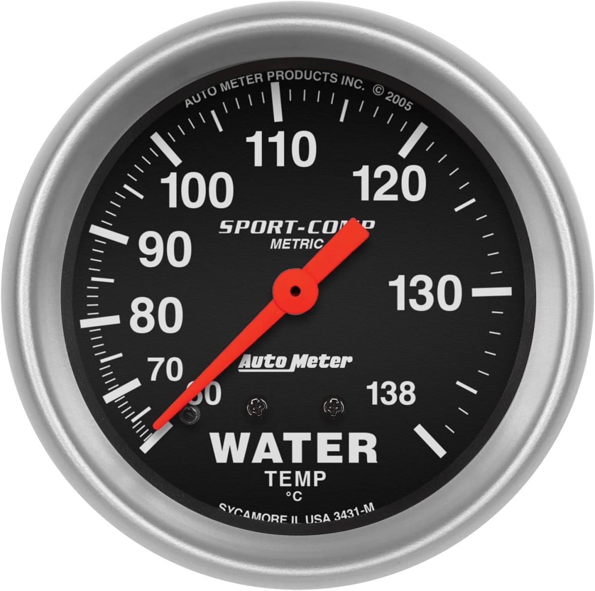 MEDIDOR TEMPERATURA DE AGUA MECANICO SPORT-COMP (66.7MM) | AUTOMETER1