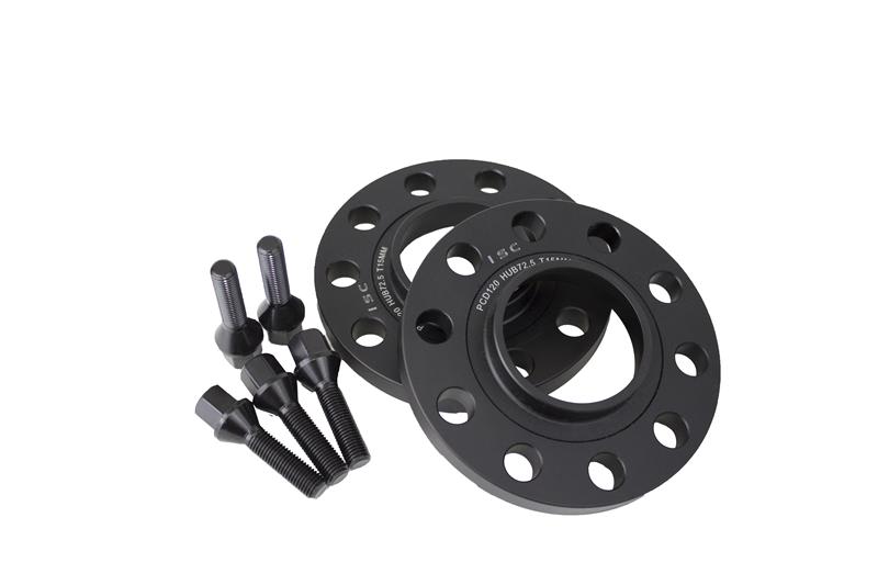 SET DE ESPACIADORES CON ESPARRAGOS BMW 5x120 - 15MM | ISC SUSPENSION1