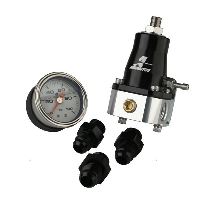 KIT DE REGULADOR + RELOJ DE PRESION DE COMBUSTIBLE | AEROMOTIVE1