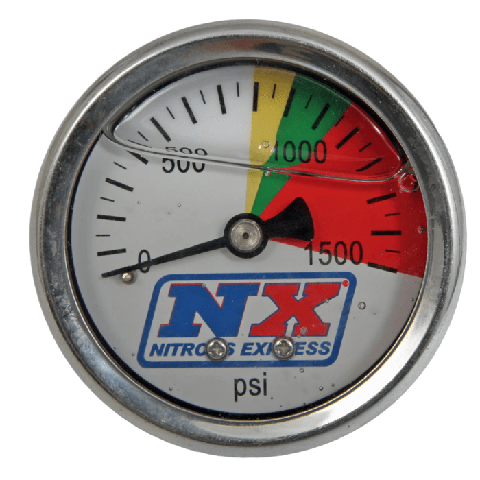 MEDIDOR DE PRESION DE NITRO 0-1500PSI | NITROUS EXPRESS1