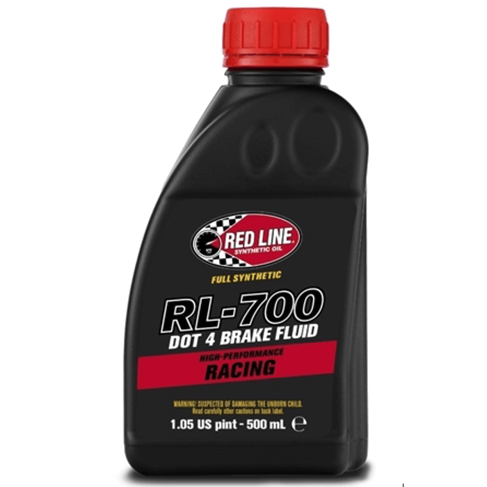 LIQUIDO DE FRENOS  RL-700 / DOT 4 (500ML) | RED LINE1