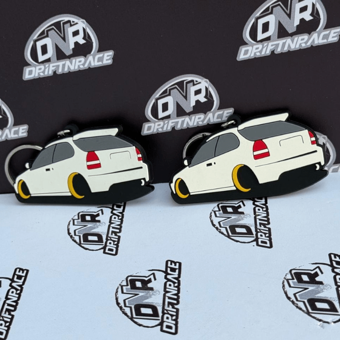 LLAVERO HONDA EK BLANCO | BLOX RACING1