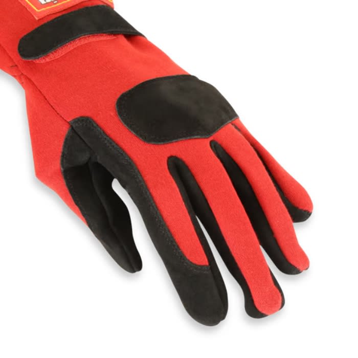 GUANTES DE PILOTO IGNIFUGOS 2 CAPAS - RQP 355 ROJO - TALLA M  | RACEQUIP2