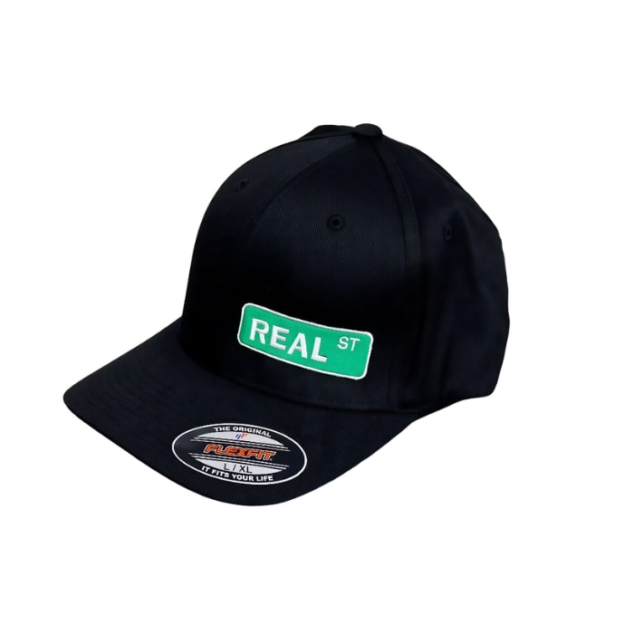 JOCKEY NEGRO FLEXFIT LOGO VERDE  | REAL STREET PERFORMANCE1