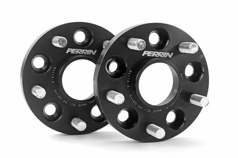 SET ADAPTADORES 5X114 a 5X120 HONDA CIVIC SI 17-25 - 20MM | PERRIN PERFORMANCE1
