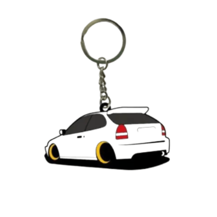 LLAVERO HONDA EK BLANCO | BLOX RACING2