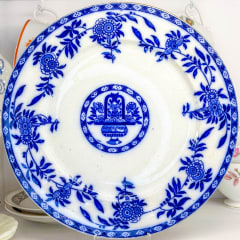 Plato de presentación azul 1900 - 26cm 0