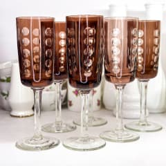 Juego de 6 copas de cristal - 200cc 1