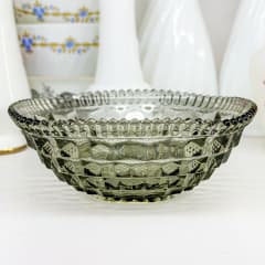 Pocillo de vidrio negro - 14cm 2