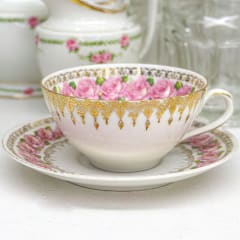 Taza de té checa de porcelana - 180cc 0