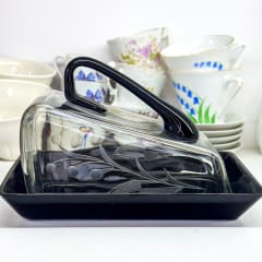 Quesera art deco de 1920 - 22cm 1