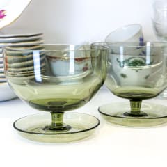 Par de copas humo - 10cm 1