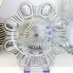 Plato de pan de vidrio  - 17cm 0