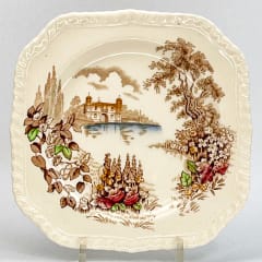 Plato de pan castle - 16cm 1