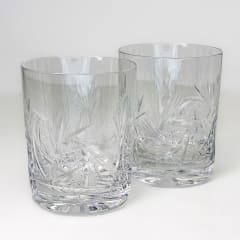 Par de vasos de cristal - 200cc