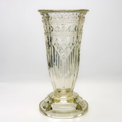 Florero ámbar de 1930 - 22cm 0