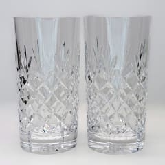 Par de vasos de cristal 1970 -  250cc