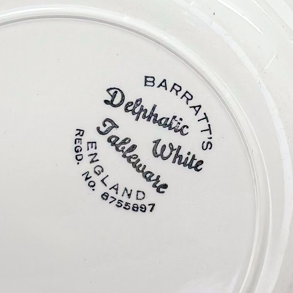 Plato de fondo inglés Barrats - 23cm4