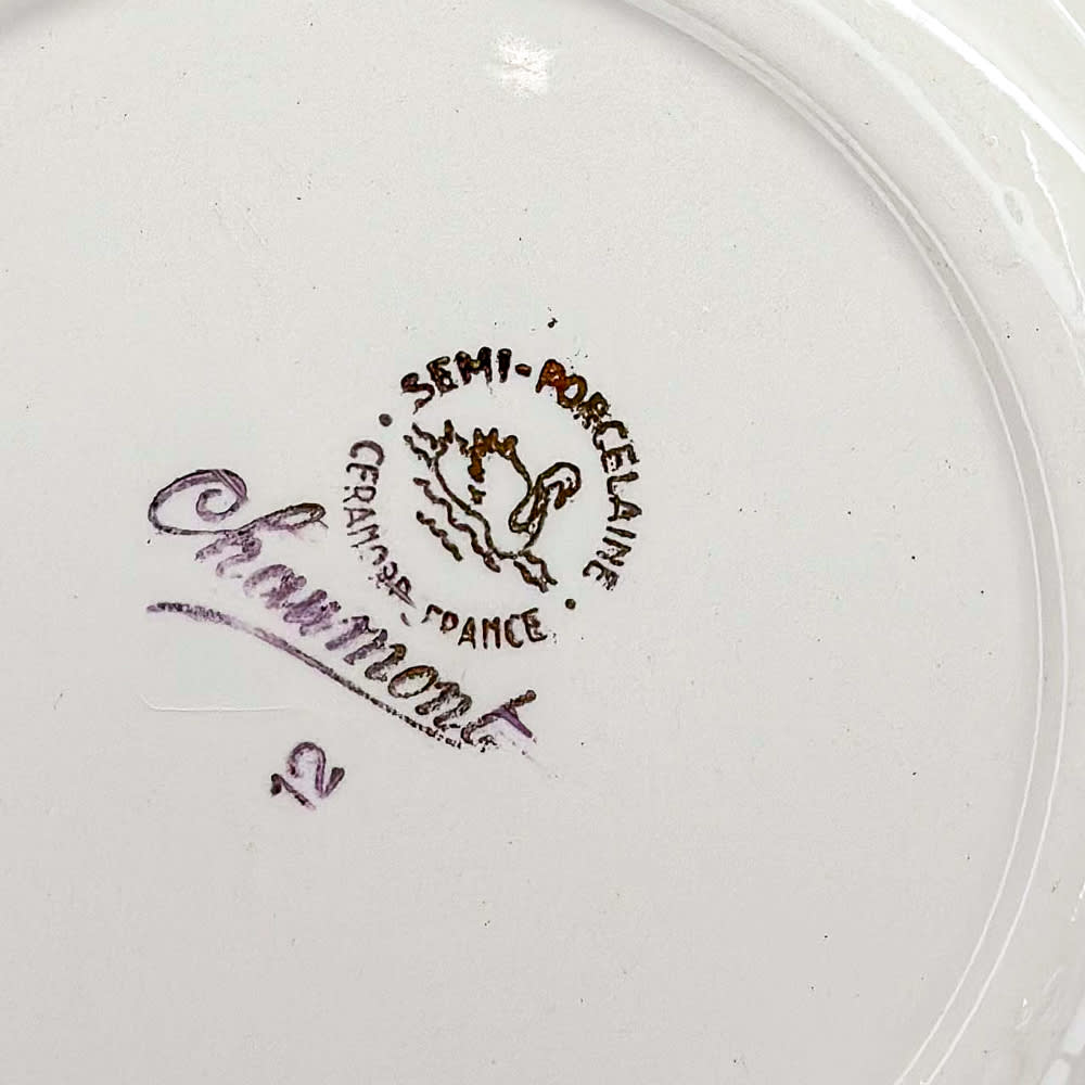 Plato de ensalada de 1950 - 19cm3