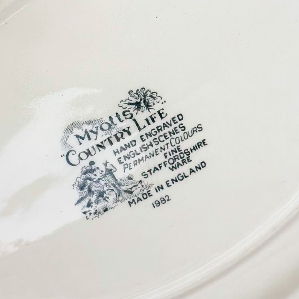 Fuente roja Myott - 29cm4