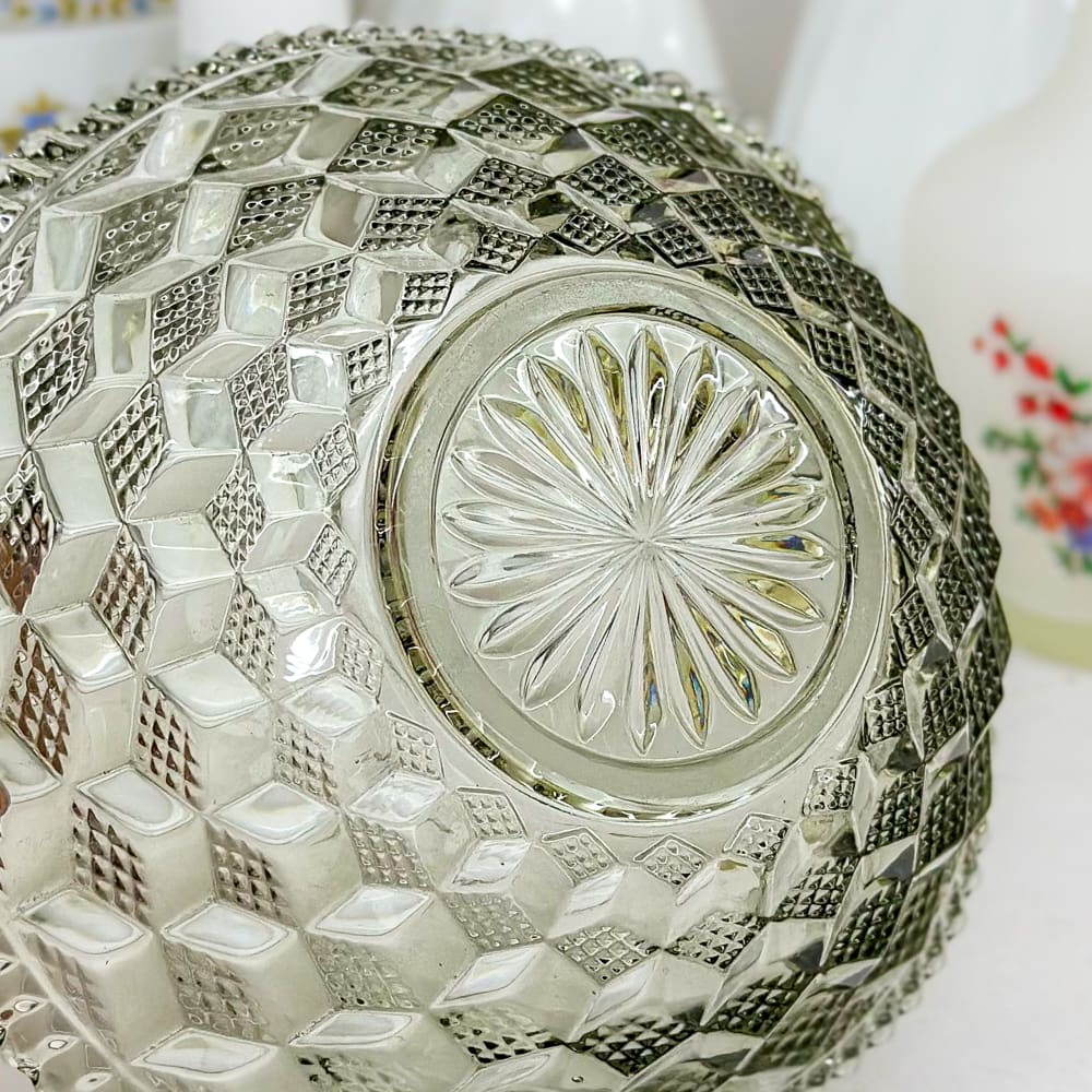 Pocillo de vidrio negro - 14cm5