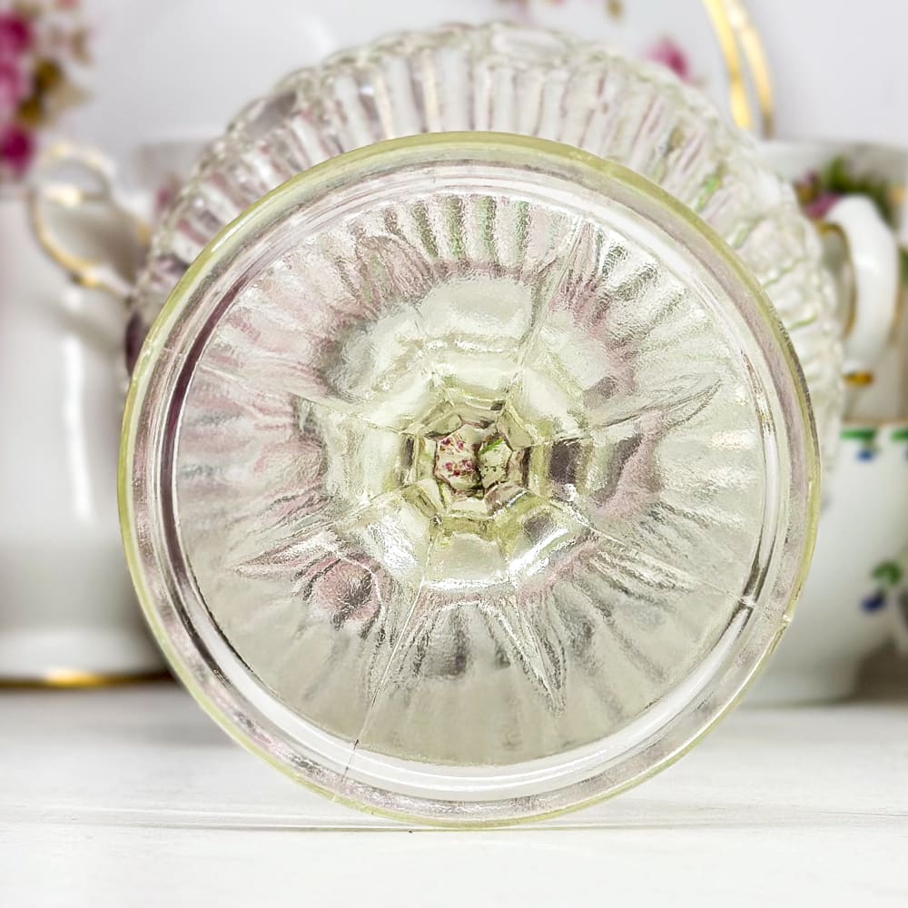 Copón de vidrio - 13cm4