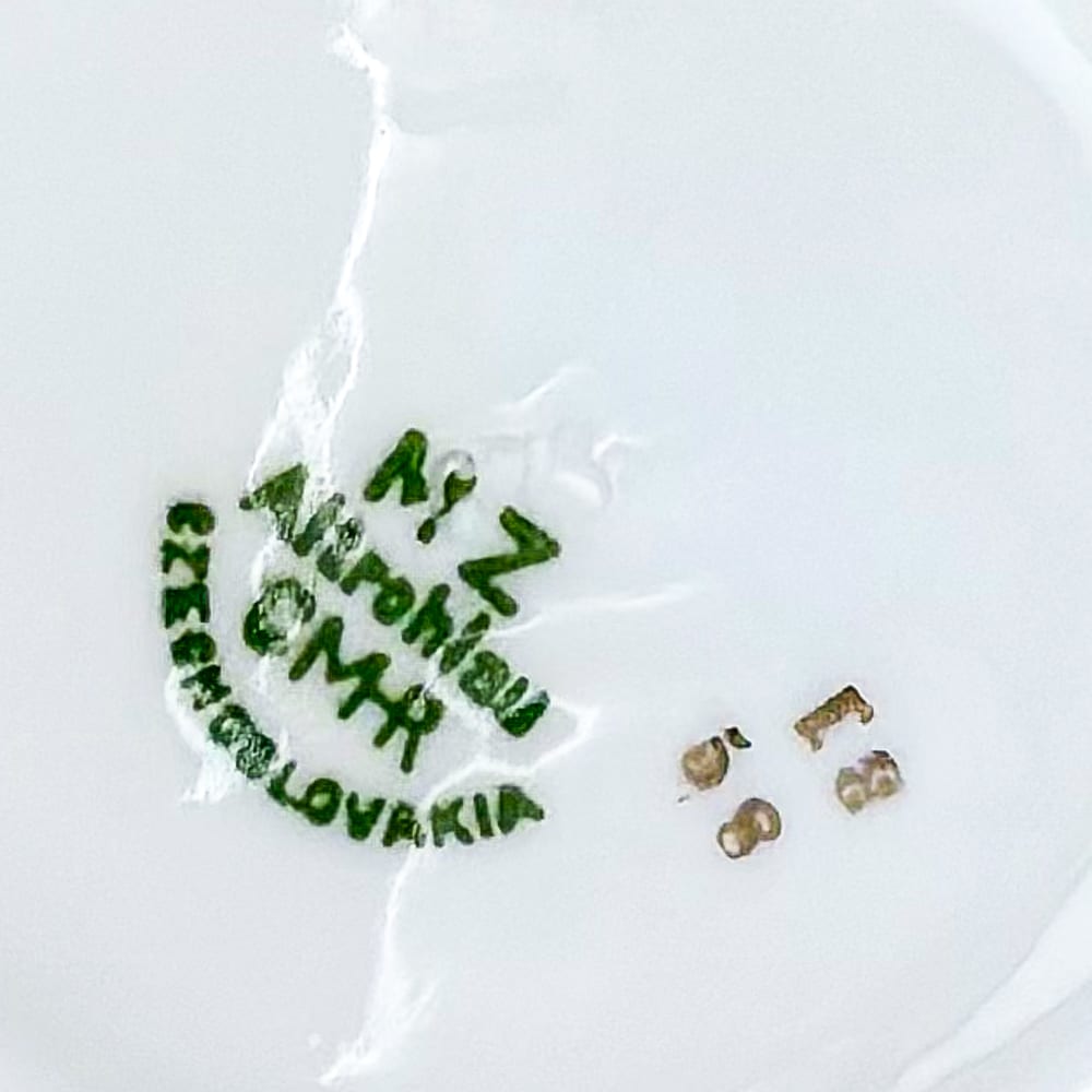 Taza de té checa de porcelana - 180cc6