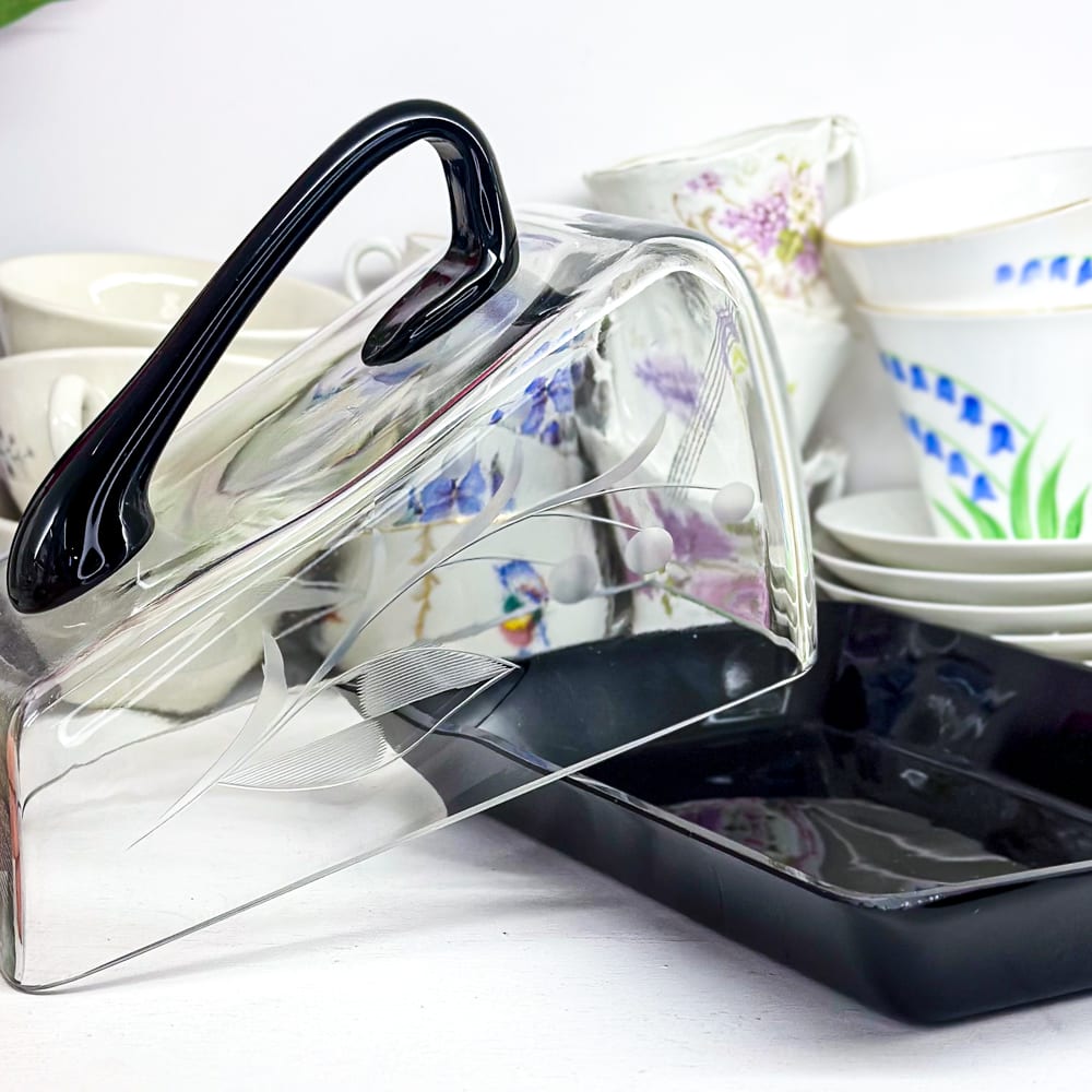 Quesera art deco de 1920 - 22cm4