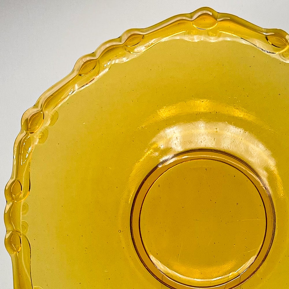 Plato vidrio prensando - 29cm4