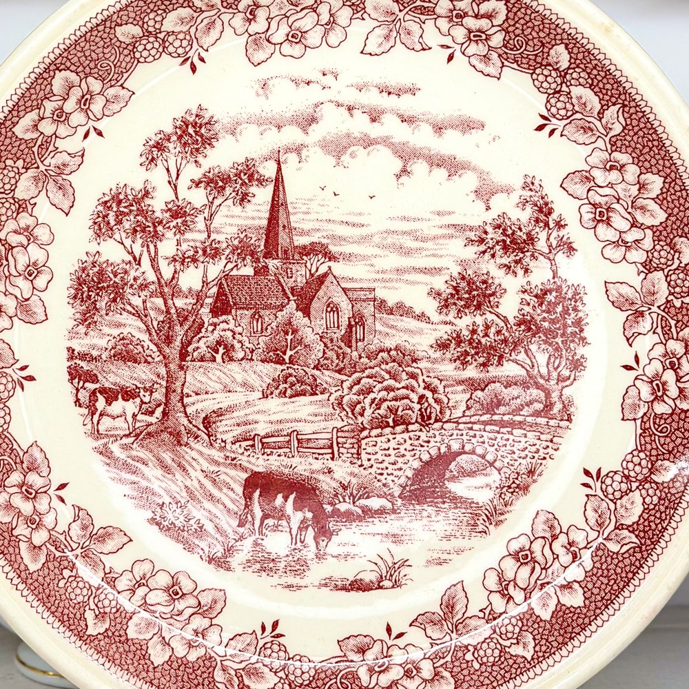 Plato de ensalada inglés - 19cm1