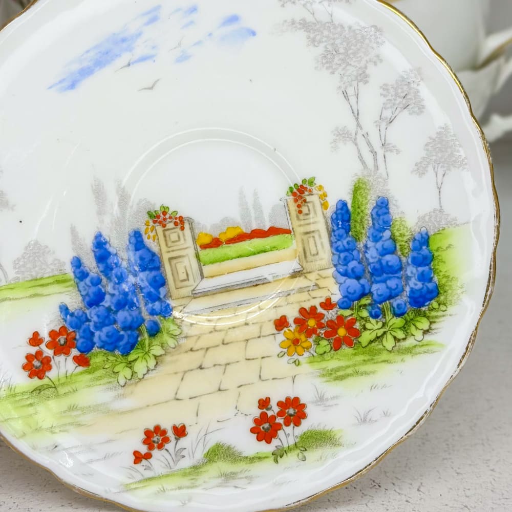 Platillo de té 1912 inglés - 14cm1