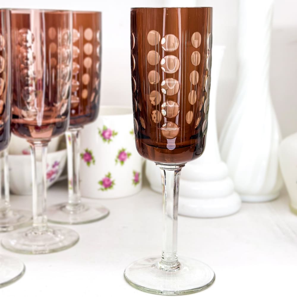Juego de 6 copas de cristal - 200cc1