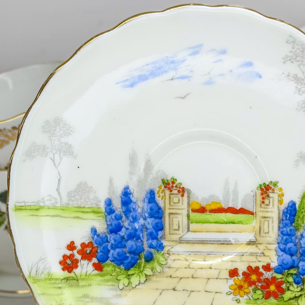 Platillo de té 1912 inglés - 14cm3