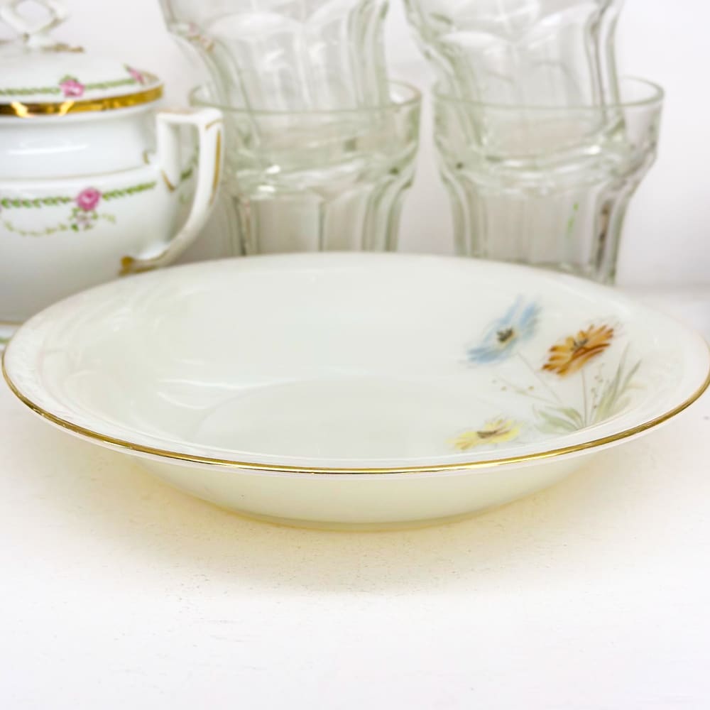 Plato hondo cremopal - 20cm3