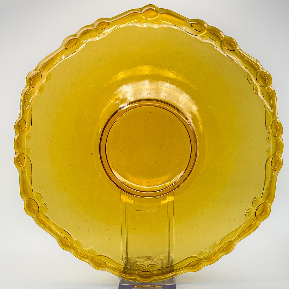 Plato vidrio prensando - 29cm3