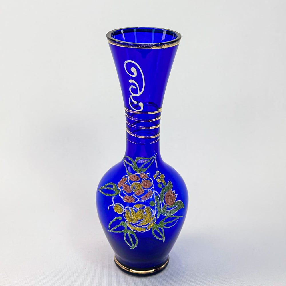 Florero azul - 18cm3