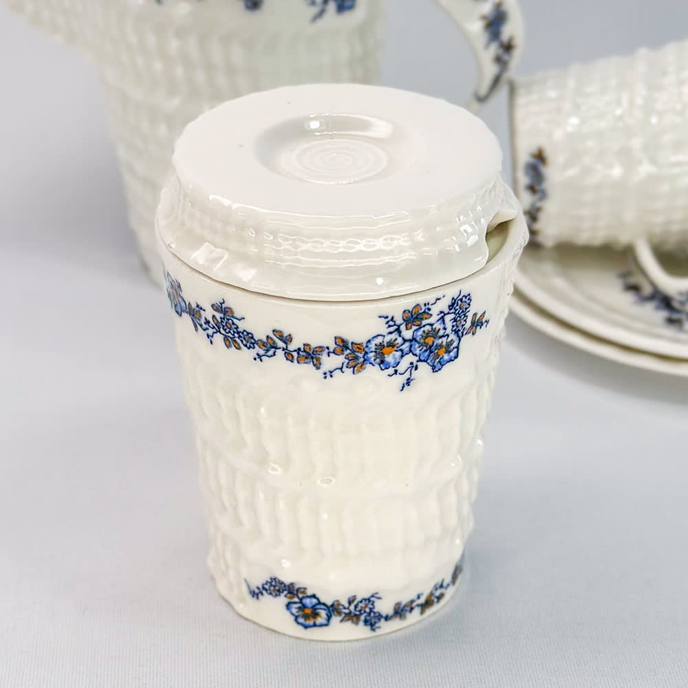 Juego de té rumano - para 28