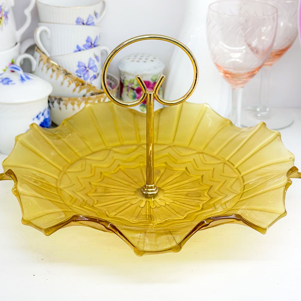 Centro de mesa de vidrio - 14cm1