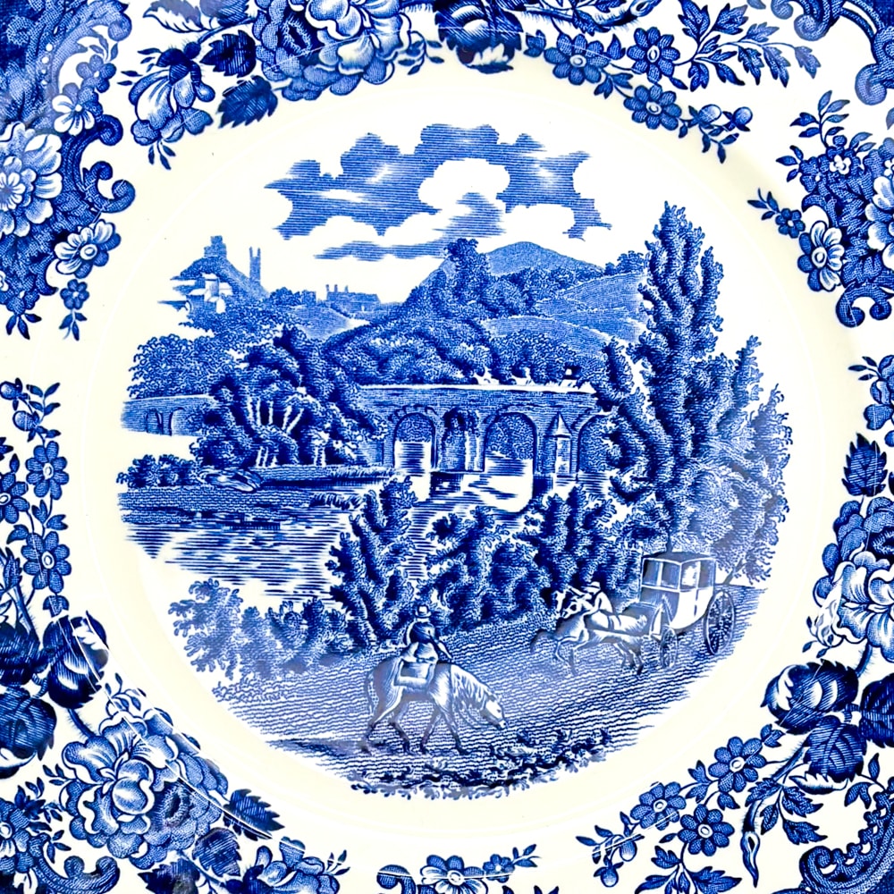 Plato fondo de 1960 - 22cm2