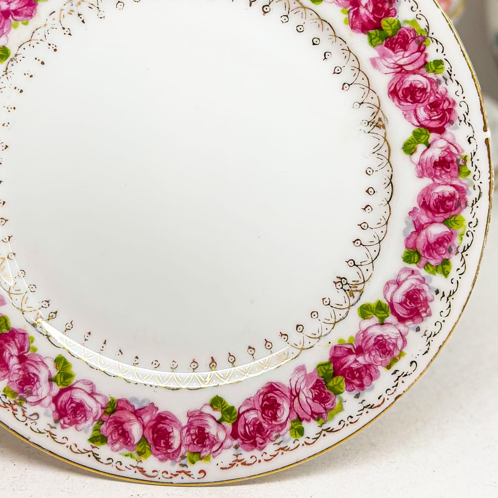 Plato de pan checo de 1909 - 17cm2