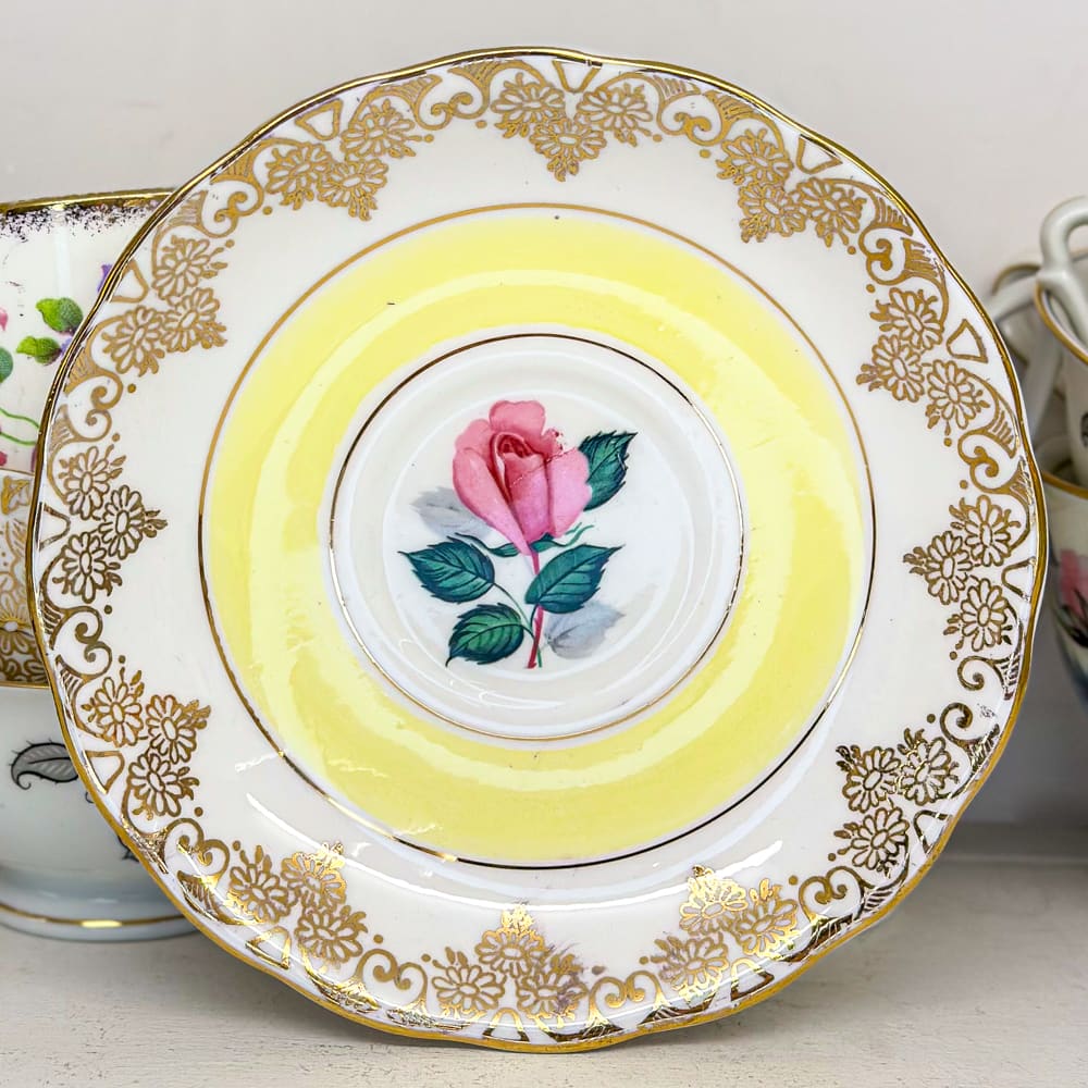 Platillo de té 1950 inglés - 14cm1