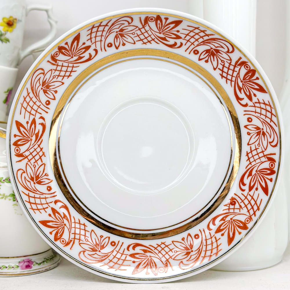 Platillo de té de 1960 - 15cm 2