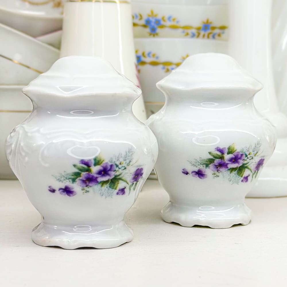 Juego de salero y pimentero - 8cm3